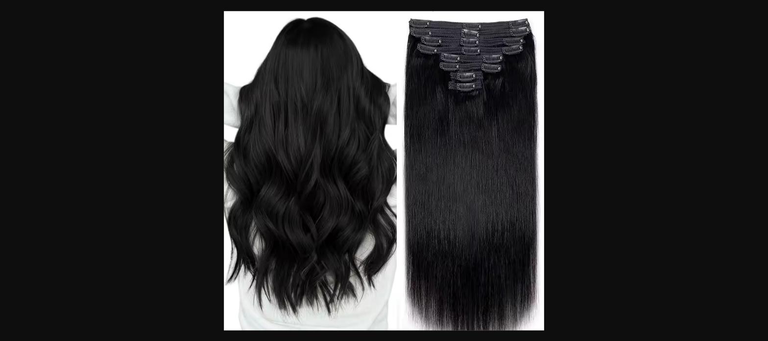 Raw Indian Temple Hair — Seamless Clip-In Extensions | 100% Virgin Remy