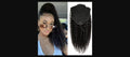 Raw Indian Temple Hair — Sleek Wrap-Around Ponytail | 100% Virgin Remy